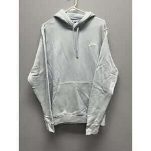 Nike Men's Light Gray Pullover Hoodie